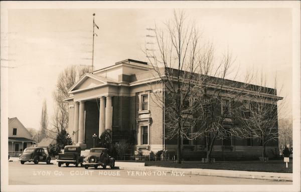 Lyon County Court House Yerington Nevada