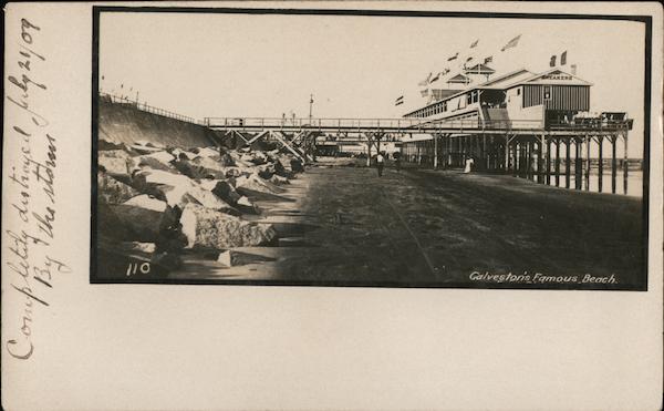 Galveston's Famous Beach Texas