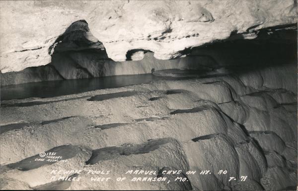 Kewpie Pools Marvel Cave On Hy. 80 8 Miles West Of Branson, MO Missouri