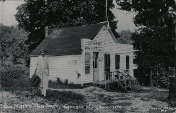 Old Matt's Post Office Garber Missouri