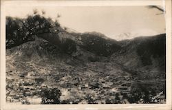 View of Manitou Springs Postcard