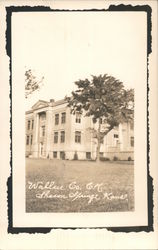 Wallace County Court House Postcard