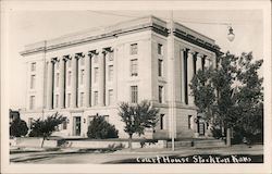 Court House Stockton, KS Postcard Postcard Postcard