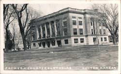 Jackson County Courthouse Holton, KS Postcard Postcard Postcard