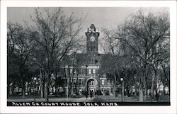 Allen Co. Court House Postcard