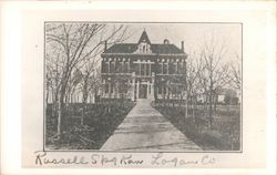 Logan County Court House Russell Springs, KS Postcard Postcard Postcard