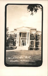 Wichita County Court House Postcard