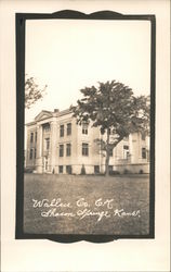 Wallace County Court House Postcard