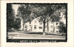 Grant Co. Court House Ulysses, Kans. Postcard