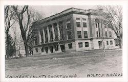 Jackson County Court House Holton, KS Postcard Postcard 