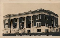 Kiowa County Court House Greensburg, KS Postcard Postcard 