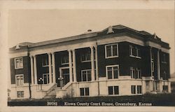 Kiowa County Court House Greensburg, KS Postcard Postcard Postcard