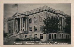 Pawnee County Court House Postcard