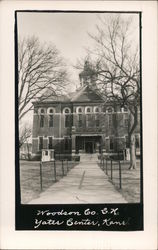 Woodson County Court House Yates Center, KS Postcard Postcard Postcard