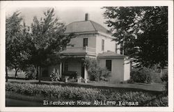 Historic home of Dwight D Eisenhower Abilene, TX Postcard Postcard Postcard