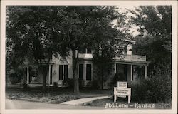 Eisenhower Home Abilene, KS Postcard Postcard Postcard