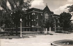 Methodist Church Abilene, Kansas Postcard