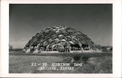 Fi-Fo Aluminum Dome Abilene, KS Postcard Postcard Postcard