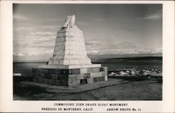 Commodore John Drake Sloat Monument Postcard