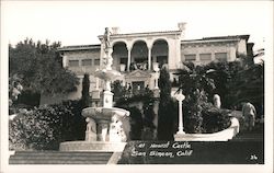 Fountain At Hearst Castle Postcard