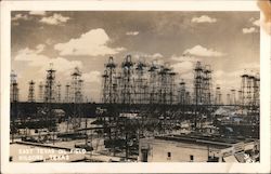 East Texas Oil Field Postcard
