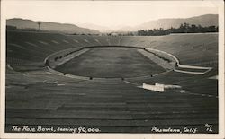 Rose Bowl, Seating 90,000 Postcard