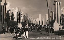 Pacifica and Court of the Seven Seas - G.G.I.E. 1939 Postcard