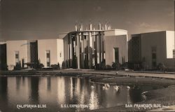 California and San Francisco Buildings - G.G.I.E. 1939 Postcard