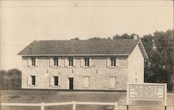 Kansas First Territorial Capitol Building Postcard