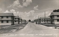 Fifth Street from "D", Camp Funston Fort Riley, KS Postcard Postcard Postcard