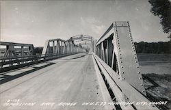 Republican River Bridge on U.S. 77 Junction City, KS Postcard Postcard Postcard