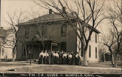 Y.W.C.A. House Winfield, KS Postcard Postcard Postcard