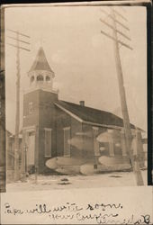 Bethel Church, probably near Plainfield Pennsylvania Postcard Postcard Postcard