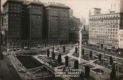 Hotel St Francis, Union Square Postcard