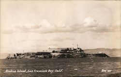 Alcatraz Island, San Francisco Bay, Calif. Postcard