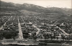 Panorama of Salida from Mt. Tenderfoot Postcard