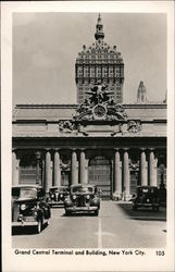 Grand Central Terminal and Building Postcard