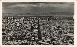View of San Francisco from Twin Peaks Postcard