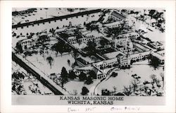 Kansas Masonic Home Postcard