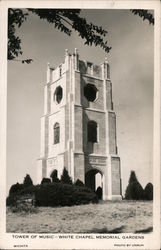 Tower of Music - White Chapel Memorial Gardens Postcard
