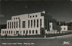 Carbon County Court House Rawlins, WY Postcard Postcard Postcard