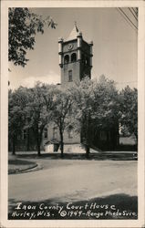 Iron County Court House Postcard