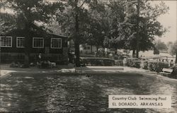 Country Club Swimming Pool El DOrado, AR Postcard Postcard Postcard