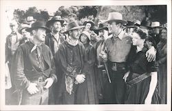 Scene from "Belle Starr", Randolph Scott and Gene Tierney Postcard