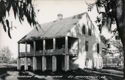 Old Acadian House Museum Saint Martinville, LA Postcard Postcard Postcard