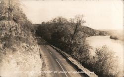 Bluff Drive on Highway 80 South of Branson Postcard