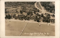 Murry Beach Restort Mille Lacs Lake, Minn. Postcard