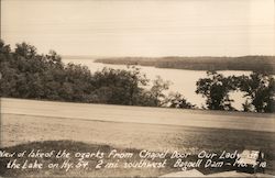 View Of The Lake Of The Ozarks From Chapel Door Our Lady Of The Lake On Hy. 5 Postcard