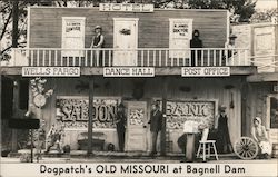 Dogpatch's Old Missouri at Bagnell Dam Postcard