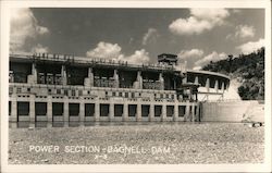 Power Section, Bagnell Dam Postcard